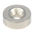 トラスコ ネオジム丸形磁石　皿ねじ穴付　外径１２ｍｍＸ４ｍｍ　Ｍ３　１個入 TRUSCO　ネオジム磁石（丸形皿ねじ穴付） T12R04-M3