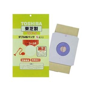 東芝 東芝クリーナー用純正紙パック 5枚入り VPF-6-イメージ1