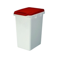 トラスコ中山 連結ワンハンドペール 70L レッド FC558HD-1610763