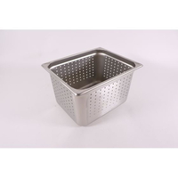 カンダ HG 18-8 ホテルパン 穴明 1／2 200mm7128PF FC534PL-034076