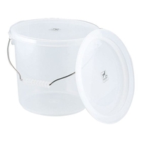エンテック ポリプロバケツ 13(12.7L)本体 緑 PO-13A FCK9145-070093008