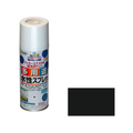 アサヒペン 水性多用途スプレー 300ml ツヤ消し 黒 FC016NS