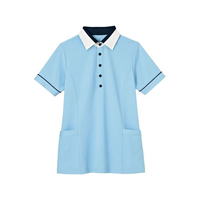 カーシーカシマ 半袖プルオーバー 男女兼用 L HM2449-6 ソラ FCG843T-24-8152-0304