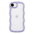 ＣＯＣＯ ＣＡＳＥ iPhone１７Ｅ／１６Ｅ用 パステルなくねくねケース ＣＯＣＯ ＣＡＳＥ パープル 1794-17E16E-PURPLE-イメージ1