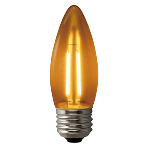 エルパ LED電球 E26口金 全光束240lm(2．1Wシャンデリア球タイプ)キャンドル色 LDC2CC-G-F371-イメージ5