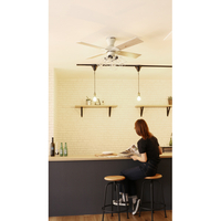 阪和 JE-CF003-WH LEDシーリングファン JAVALO ELF ホワイト