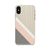 Man & Wood iPhone XS/X用天然木ケース Pink Suit I13861I58-イメージ1
