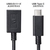 サンワサプライ Type-C USB A変換アダプタケーブル（7cm） ブラック AD-USB26CAF-イメージ2