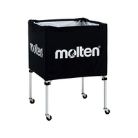 モルテン ボールカゴ折りたたみ式中・背低黒 FCE525S-BK0021K