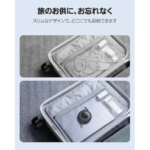 BASEUS Free2Pull 巻き取り式 USB-Cケーブル 100W 2m Cluster Black P10364500113-01-イメージ5