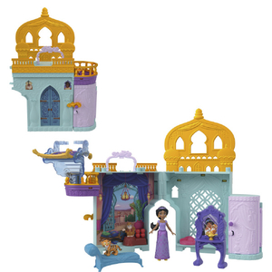 マテル ディズニープリンセス ジャスミンとおしろ(かさねるおしろシリーズ!ミニドール) DﾌﾟﾘﾝｾｽｶｻﾈﾙｵｼﾛｼﾞﾔｽﾐﾝR-イメージ5