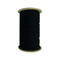 ユタカメイク 江戸打ち紐 黒 約3mm×130m FC647HY-1611891