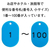 タカ印 番号札 小 1～100 水色 FCE112Z-32-8799-イメージ4