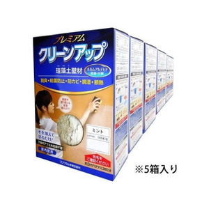 フジワラ化学 プレミアム珪藻土壁材 5坪 ミント FCE966Z-イメージ1