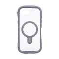Hamee iPhone17e/16e用 ｶﾞﾗｽｹｰｽ IFACE REFLECTION MAGSYNQ グレー 41-988619