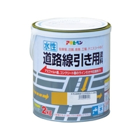アサヒペン 水性道路線引き用塗料2KG黄色 FC033HX-8290154