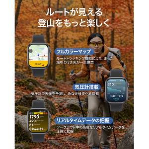 HUAWEI WATCH FIT 4 サファイアガラス Black SYA-B19-BK-イメージ14
