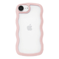 ＣＯＣＯ ＣＡＳＥ iPhone１７Ｅ／１６Ｅ用 パステルなくねくねケース ＣＯＣＯ ＣＡＳＥ ピンク 1794-17E16E-PINK