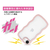 ＣＯＣＯ ＣＡＳＥ iPhone１７Ｅ／１６Ｅ用 パステルなくねくねケース ＣＯＣＯ ＣＡＳＥ ピンク 1794-17E16E-PINK-イメージ4