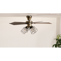 阪和 JE-CF003-GD LEDシーリングファン JAVALO ELF ゴールド