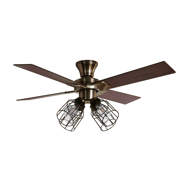 阪和 LEDシーリングファン JAVALO ELF ゴールド JE-CF003-GD 電球型蛍光灯