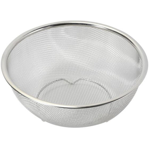 パール金属 ベーシスライン ステンレス製ボウル型ザル 21cm FC707TF-HC-417-イメージ2