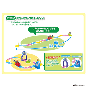 バンダイ アンパンマン 手ころがしでおしゃべりするよ♪アンパンマンはじめてレール&SLマンセット APﾊｼﾞﾒﾃﾚ-ﾙSLﾏﾝｾﾂﾄ-イメージ6
