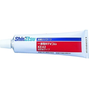 信越化学工業 RTVゴム一般工業用 100ml 白 ホワイト100チューブタイプ FC958FP-4921119-イメージ1