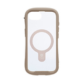 Hamee iPhone17e/16e用 ｶﾞﾗｽｹｰｽ IFACE REFLECTION MAGSYNQ ベージュ 41-988626