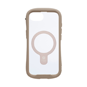 Hamee iPhone17e/16e用 ｶﾞﾗｽｹｰｽ IFACE REFLECTION MAGSYNQ ベージュ 41-988626-イメージ1