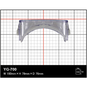 ＹＡＭＡＭＯＴＯ 有機溶剤対応型ゴーグル YAMAMOTO セーフティゴーグル(有機溶剤対応) YG-700-イメージ5