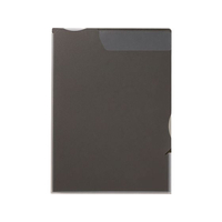 キングジム スーパーハードホルダー マチ付 A4 黒 FCU6606-CN758ｸﾛ