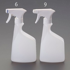 エスコ 500mL スプレーボトル 泡タイプ HDPE FCE089H-EA115X-9-イメージ3