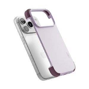 MOFT iPhone18 Pro用ﾊﾞｲｶﾗｰｹｰｽ MOFT ブラックベリーＸラベンダー MD023-1-I18P-PNPPCRLQ-イメージ8