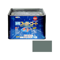 アサヒペン 水性スーパーコート 5L ライトグレー FC506NV
