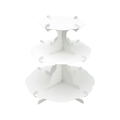 タカ印 組立式 3段テーブル ホワイト 3サイズ FC8106744-5820
