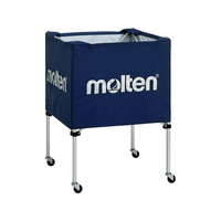 モルテン ボールカゴ 折りたたみ背低ネイビー FCE526S-BK0021N