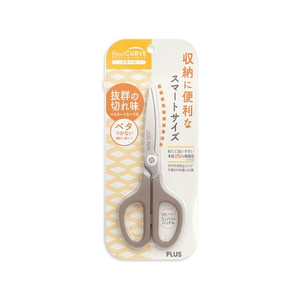 プラス はさみ フィットカットカーブ スマート アッシュブラウン 35-232 F361431-35-232-イメージ2