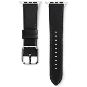 EGARDEN Apple Watch 42/41/40/38mm用バンド ブラック EG24863AWBK-イメージ1