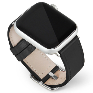 EGARDEN Apple Watch 42/41/40/38mm用バンド ブラック EG24863AWBK-イメージ2