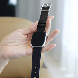 EGARDEN Apple Watch 42/41/40/38mm用バンド ブラック EG24863AWBK-イメージ4