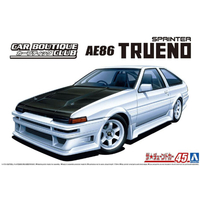 アオシマ 1/24 ザ・チューンドカー No．45 カーブティッククラブ AE86 トレノ '85(トヨタ) ﾁﾕ-ﾝﾄﾞｶ-45ﾄﾖﾀAE86ﾄﾚﾉ85N
