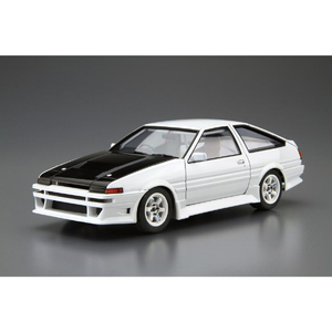 アオシマ 1/24 ザ・チューンドカー No．45 カーブティッククラブ AE86 トレノ '85(トヨタ) ﾁﾕ-ﾝﾄﾞｶ-45ﾄﾖﾀAE86ﾄﾚﾉ85N-イメージ2