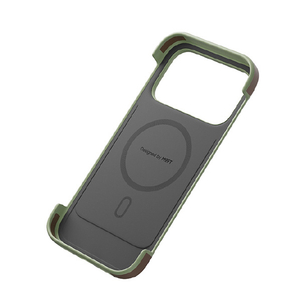 MOFT iPhone18 Pro用ﾊﾞｲｶﾗｰｹｰｽ MOFT セージグリーンＸカカオブラウン MD023-1-I18P-KKGNBE-イメージ6