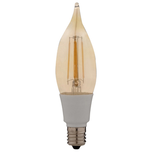 アイリスオーヤマ LED電球 E17口金 全光束440lm(3．4W一般電球タイプ) キャンドル色相当 LDF3C-G-E17-FK-イメージ3