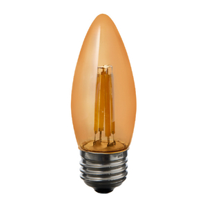 エルパ LED電球 E26口金 全光束420lm(3．8Wシャンデリア球タイプ) キャンドル色 LDC4CC-G-F373-イメージ3