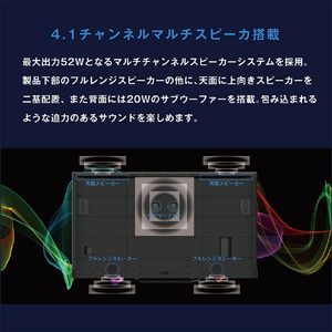 オリオン ORION 100型チューナーレステレビ GLMK100U-イメージ7