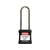 IFAM/ロックアウト用南京錠 スチール製シャックル ツル長 黒 0 44866 FC433VC-3857038-イメージ1