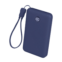 MOTTERU 準固体モバイルバッテリー 10000mAh e angle select ネイビー EAN-MBSS10001-NV