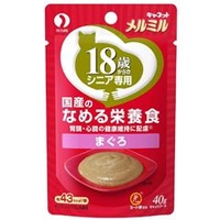 ペットライン キャネット メルミル 18歳から まぐろ 40G ﾒﾙﾐﾙ18ｻｲﾏｸﾞﾛ40G